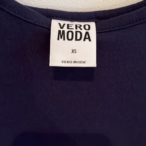 Vero Moda navy blue maxi tank dress - Picture 4 of 6